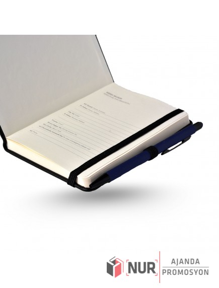 Mini Cep Boy Termo Deri Kapaklı Tarihsiz Defter
